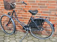 Fahrrad "Gazelle" 28 Zoll anthrazit mit Blumenmuster Nordrhein-Westfalen - Raesfeld Vorschau