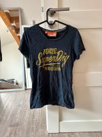 Superdry T-Shirt L Damen blau gelb Stuttgart - Möhringen Vorschau