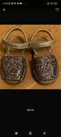 Sandalen ♥ 24 Leder Glitzer Gold Bubble bobble Bayern - Regensburg Vorschau