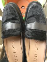 Schwarzer Leder Schuh in Gr. 37 von UNISA München - Sendling Vorschau