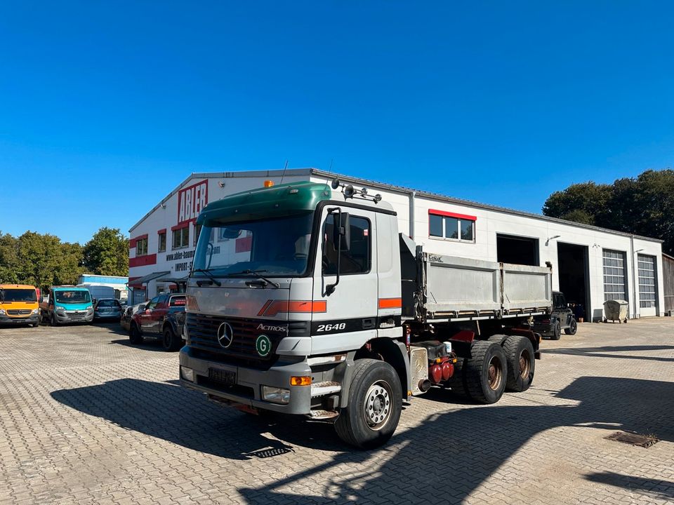 Mercedes-Benz 2648 Actros 3-Seiten-Kipper Wechselsys. V8 Klima in Aichach