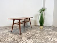 WMK Stilvoller und zeitloser Mid-Century Couchtisch mit praktischer Zeitungsablage # Wohnzimmertisch Tisch Coffee Table 50er 60er Mad Men Vintage # Lieferung möglich Friedrichshain-Kreuzberg - Friedrichshain Vorschau