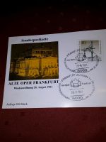 Sonderpostkarte zur Eröffnung der alten Oper 28.08.198 Frankfurt am Main - Hausen i. Frankfurt a. Main Vorschau