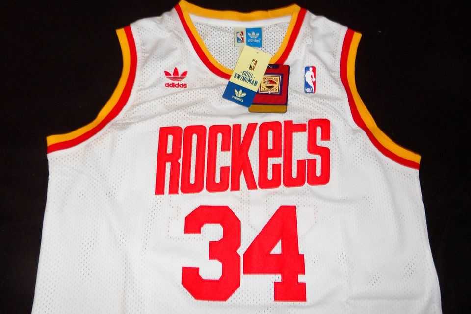 Hakeem Olajuwon Houston Rockets Retro Trikot Weiss in Köln