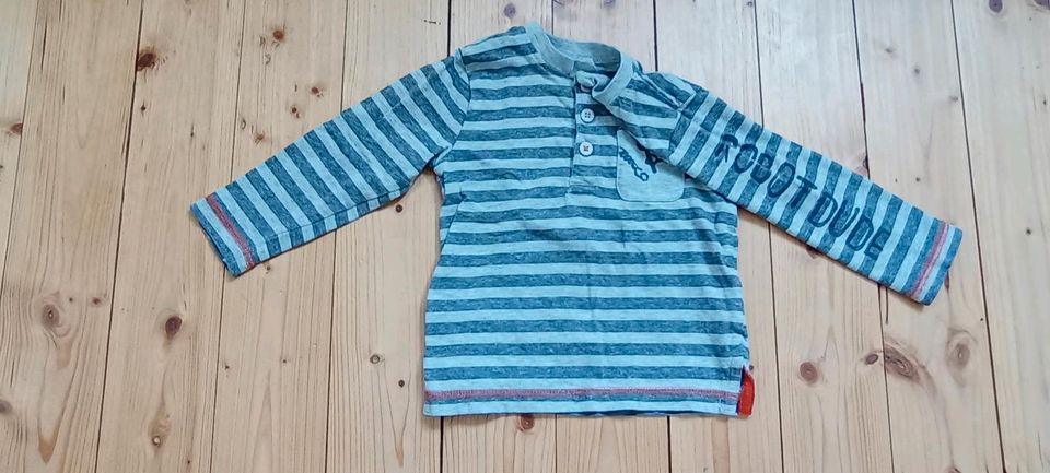 5 Langarmshirts (Größe: 80) - Kleinkindkleidung in Östringen