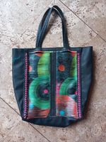 Desigual Tasche, schwarz/bunt Bayern - Hallbergmoos Vorschau