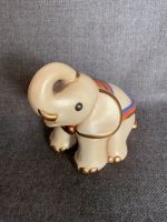 Elefant Figur Keramik THUN sitzend beige bunt selten Nordrhein-Westfalen - Datteln Vorschau