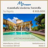 Traumhafte Turmvilla mit Pool /Sa Rapita / Mallorca / Spanien Duisburg - Rheinhausen Vorschau