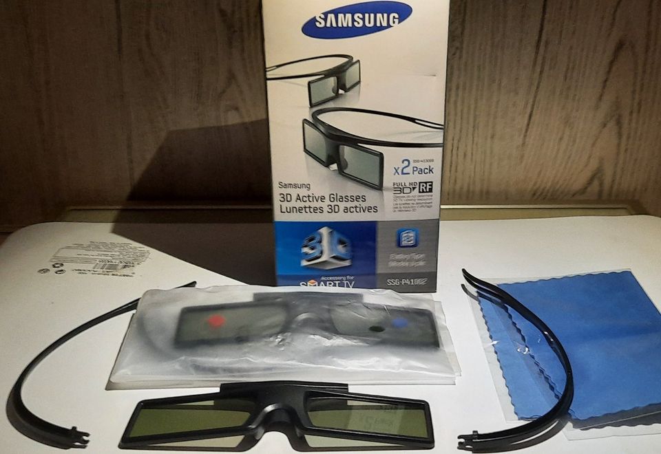Samsung 3D Active Shutter Brillen für 3D Fernseher - 2er Pack in Bad Berneck i. Fichtelgebirge