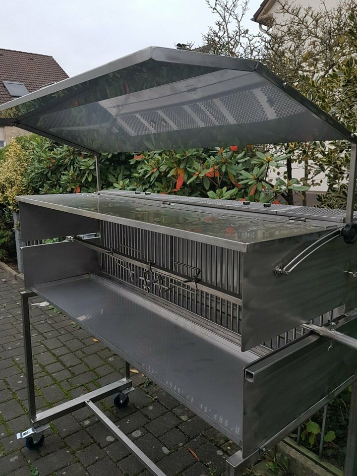 GROSSE SPANFERKELGRILL XXXL 1500 x 600 x 530 LAMMGRILL, EDELSTAHL in Bielefeld