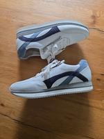 Sneaker Gabor Gr. 6,5 (Gr40) Leder weiß/blau Bremen - Blumenthal Vorschau