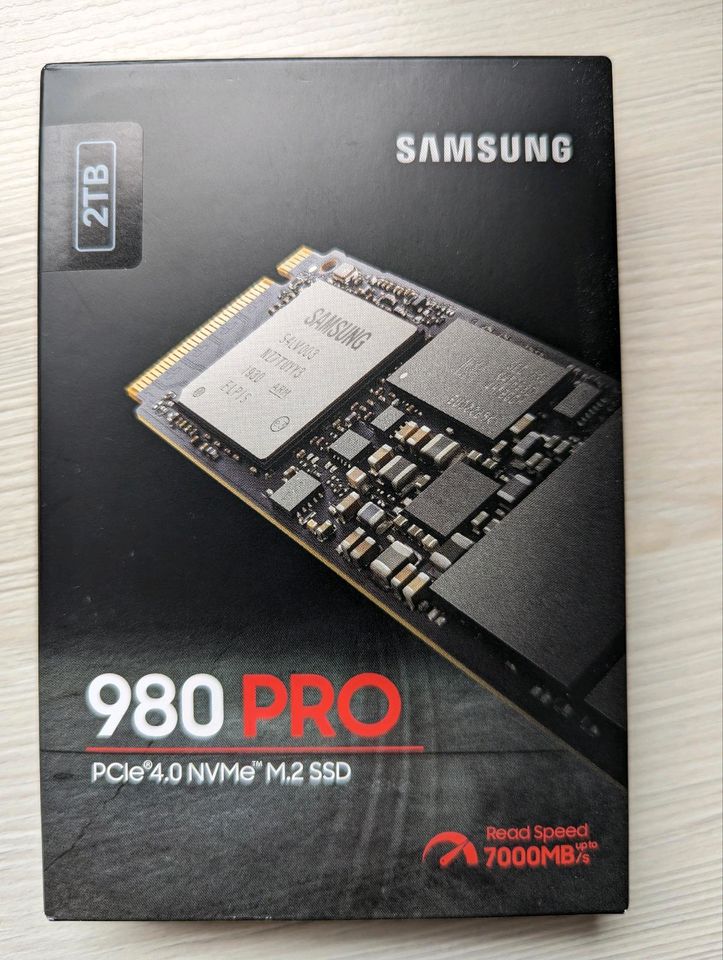 Samsung 980 Pro PCle 4.0 NVMe M.2 SSD 2TB in Köln