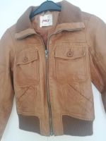 Lederjacke Only Damen S cognac braun Bayern - Aichach Vorschau