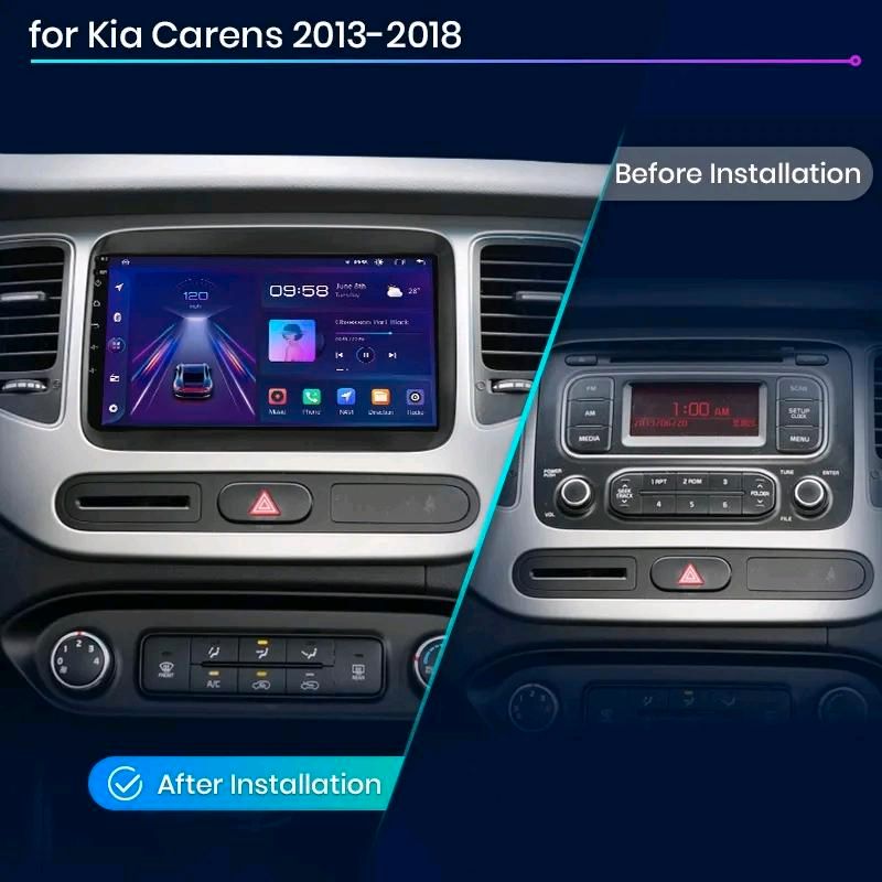 Android Autoradio Kia Carens 2013-2018 Multimedia, GPS in Burghausen