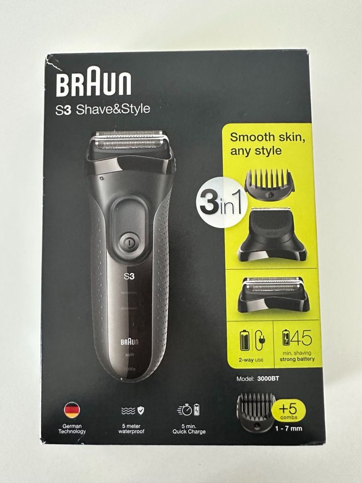 Braun S3 Shave&Style in Kerpen