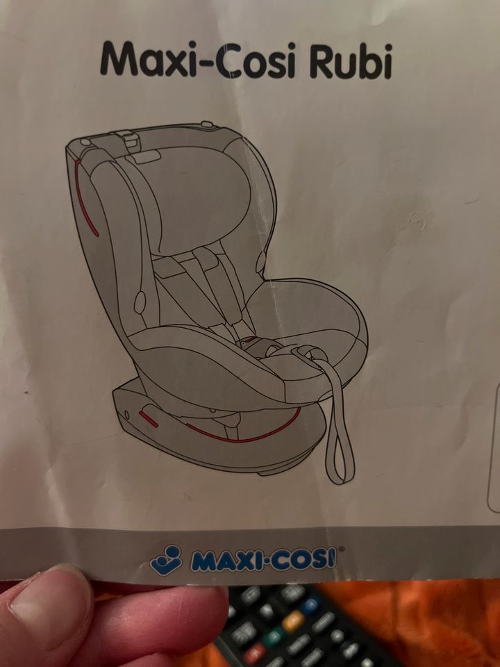 Kindersitz Maxi Cosi Rubi in Eppendorf