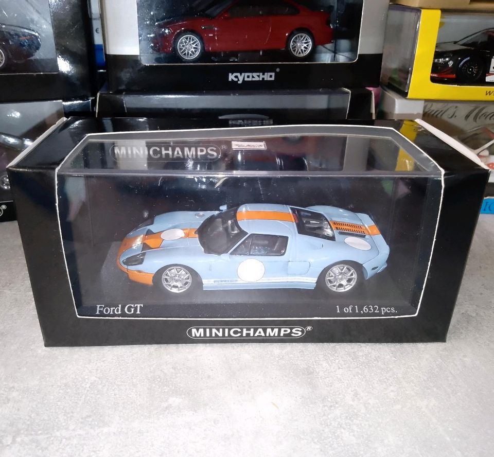 Minichamps 2006 Ford GT Gulf Light Blue 1:43 Modellauto in Hamburg