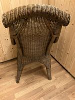 Hochlehner Stuhl Sessel Rattan Vintage Peddigrohr Rattanstuhl Saarland - Überherrn Vorschau