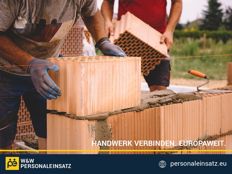 Maurer & Stahlbetonbauer aus Polen suchen Aufträge in Bremervörde