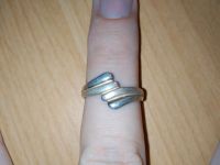 Ring echt Silber 925 Sterling Größe 54 Schmuck modern Baden-Württemberg - Königsbach-Stein  Vorschau