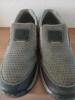 Rieger Herrenschuhe hellgrau Velour Bayern - Hallbergmoos Vorschau