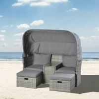 ☀️Strandkorb☀️ Lounge Rattan Sonnenliege Sonneninsel Gartenliege 7540045 Westerwaldkreis - Hahn am See Vorschau