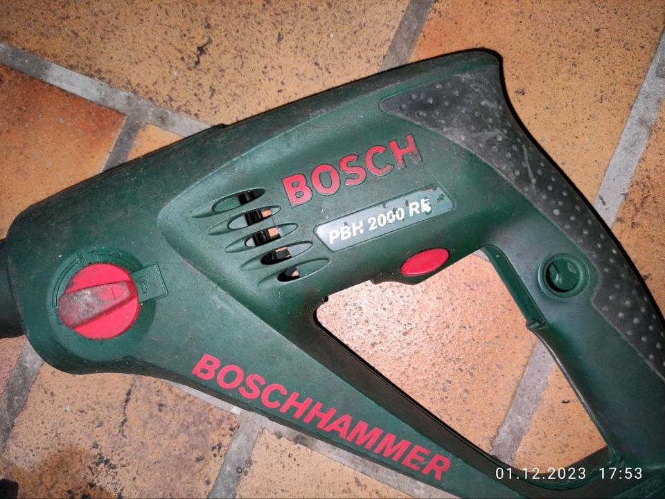 Bosch BOHRHAMMER PBH 2000 RE Gehäuse defekt in Großostheim