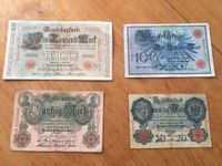 Geldscheine * Reichsbanknoten * alt / 1908 -1914 * Konvolut Leipzig - Engelsdorf Vorschau