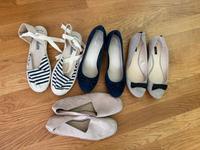 4 paar Sommerschuhe Gr. 40 / Ballerinas / Loafer München - Altstadt-Lehel Vorschau