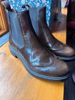 ♥️ Hundred 100 - tolle Stiefeletten / Chelsea Boots Gr. 37,5 Niedersachsen - Tülau Vorschau