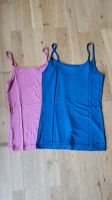 Esprit Trägertops Basics pink blau, Gr. XS Frankfurt am Main - Eschersheim Vorschau