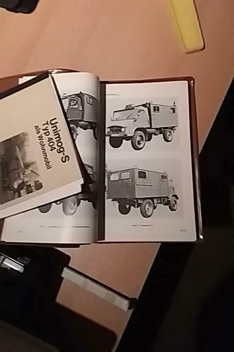 Unimog 404 Original Bundeswehr TDV Bedienungsanleitunge Teil 12 in Gilserberg