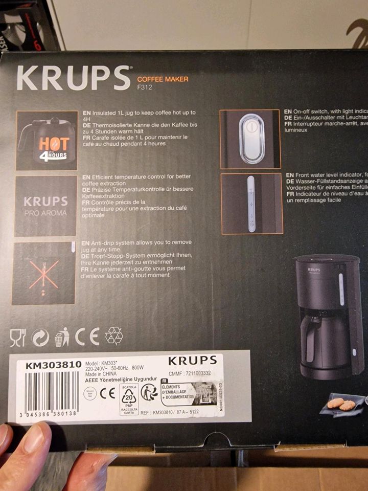 Krups Coffee Maker F312 Thermoskanne in Rheda-Wiedenbrück