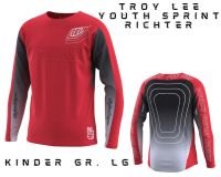 Troy Lee Youth Sprint Richter Jersey Trikot Race Red Kinder MTB Lindenthal - Köln Sülz Vorschau