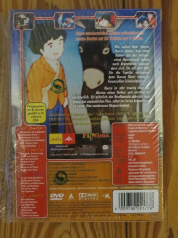 DVD Kinderserie MARCO von Isao Takahata, 2. Staffel Folge 27-52 in Hamburg