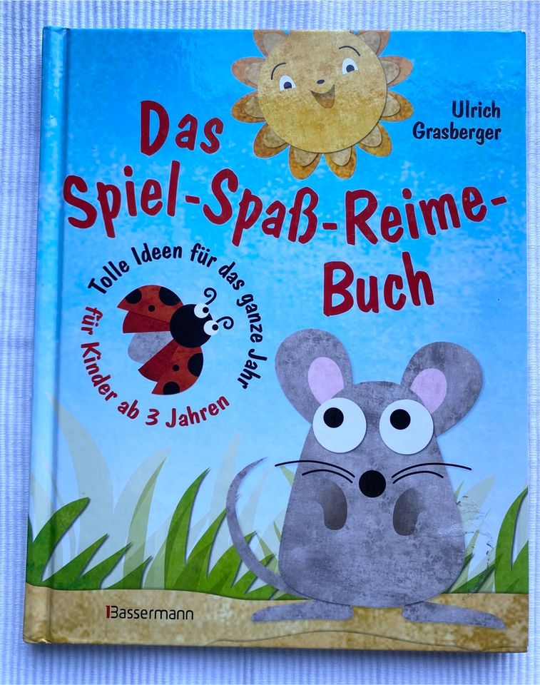 Top Kinderbuch Spiel-Spaß-Reime-Buch Bilderbuch Deutsch Grundschu in Oberhausen