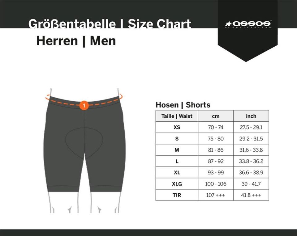 Assos Mille GTS Spring/Fall C2 Bib-Short XLG, XXL in Stuttgart