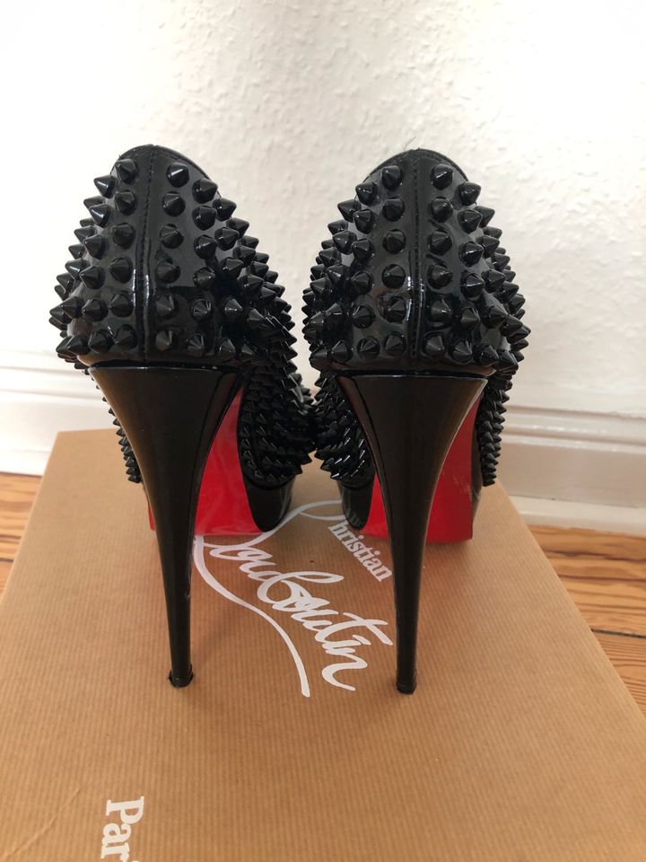 Christian Louboutin Damen Lady Peep Spikes 150 Black Größe 38 in Kiel -  Mitte | eBay Kleinanzeigen ist jetzt Kleinanzeigen