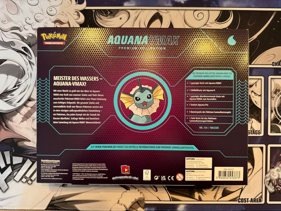 Aquana Flamara Blitza VMAX Premium Kollektion Pokémon Pokemon in Berlin