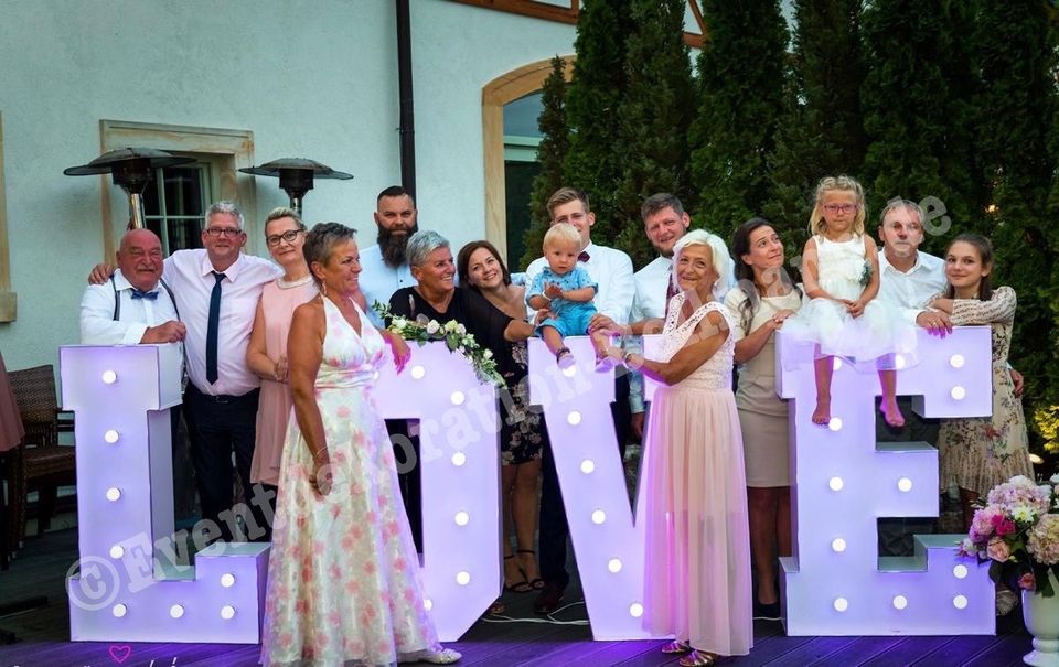 LOVE Buchstaben XXL *MIETEN* Hochzeit / Event / Freie Trauung in Hamburg