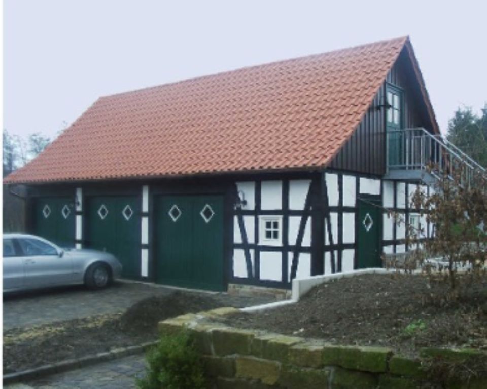 Carport / Remise - aus original historischen Bauteilen auf Maß in Burgwedel