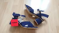 NEU - LLOYD Sandale Pumps dunkelblau Rau- Leder Gr. 38 Blockabsat Bochum - Bochum-Ost Vorschau