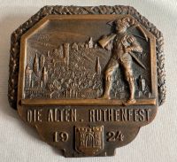 Suche: Plakette 1910 Rutenfest Altenschiessen Baden-Württemberg - Ravensburg Vorschau