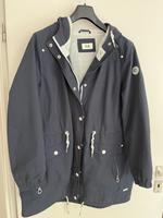 Damenjacke Sommerjacke blau Kapuze Größe 46 Jacke Köln - Zollstock Vorschau