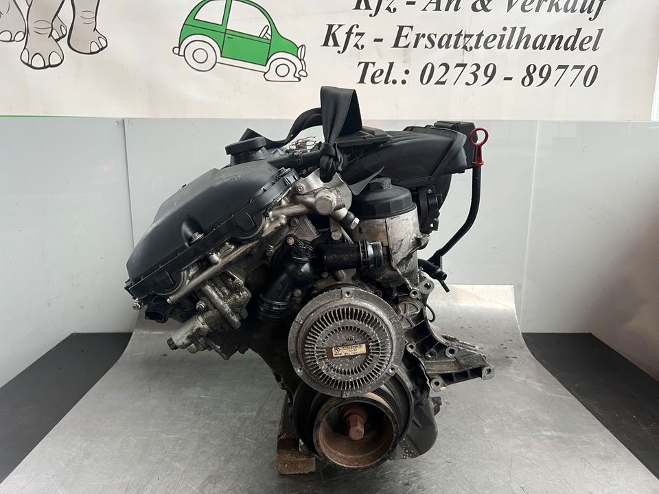 Motor M54 B25 (256S5) BMW 2,5 E39 525i als Defekt 192PS in Wilnsdorf