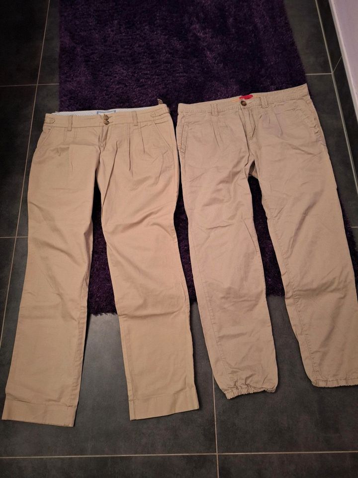 Esprit Edc Chino-Hose Cargohose  Pump -Hose beige 40 in Pirmasens