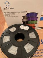 Filament PLA Renkforce 1,75mm 1 KG Grau 3D Drucker Baden-Württemberg - Bad Mergentheim Vorschau