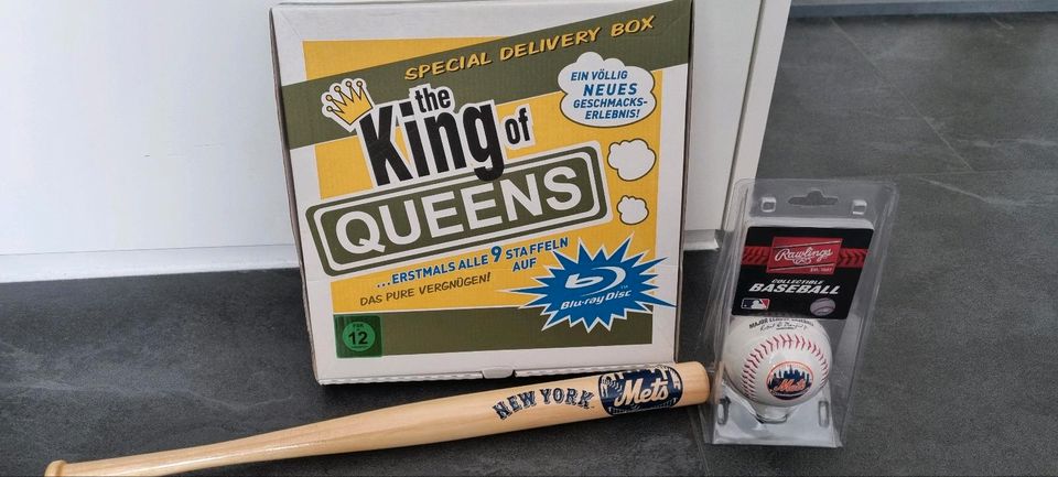 King of Queens Pizza Blu Ray Mets Schläger und Ball in Dortmund