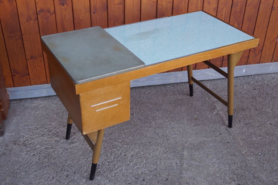 2 Vintage Retro Schreibtisch original 50er 60er Antik Mid Century in Ankum