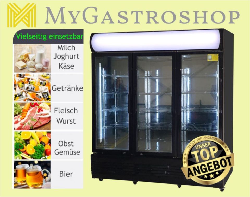 2x Kühlschrank Kiosk Supermarkt ✅ Getränkekühlschrank Kühlregal in Oberhausen